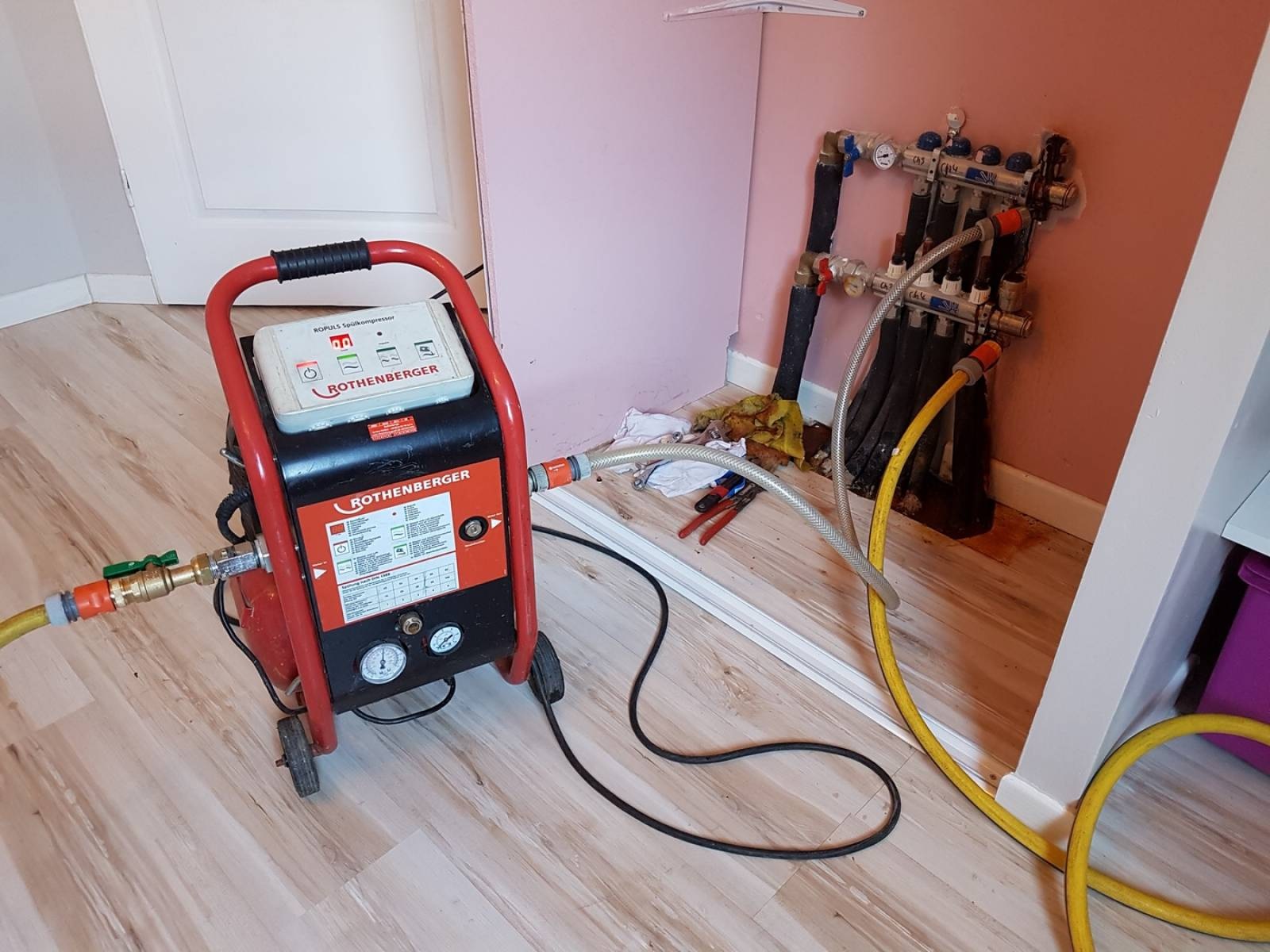 Kartal Petrol İş Protherm Petek Temizliği